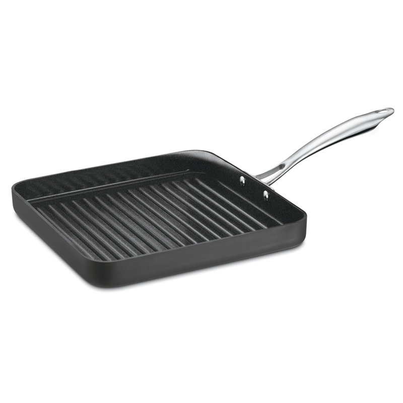 Cuisinart Stainless Steel NonStick Grill Pan & Reviews Wayfair